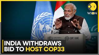 India withdraws bid to host UN climate summit COP33 in 2028