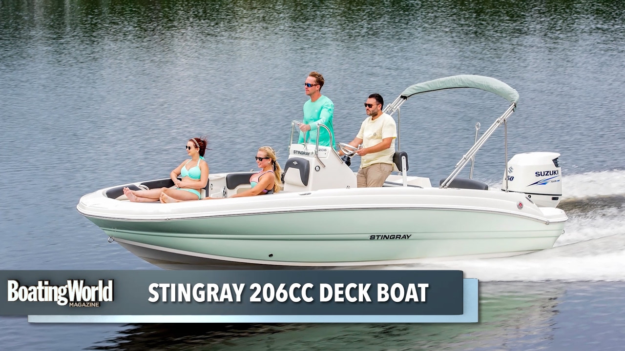 Испытания Stingray 206CC