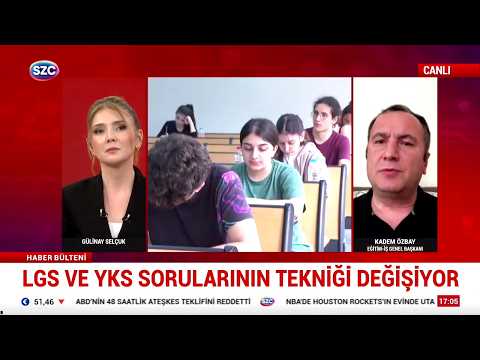 Eğitim-İş Genel Başkanı Kadem Özbay – Haber Bülteni – Sözcü TV