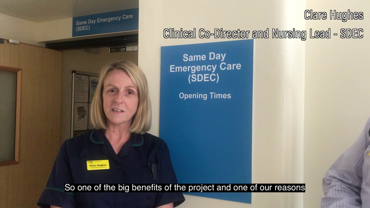 Introducing the Same Day Emergency Care Centre.
