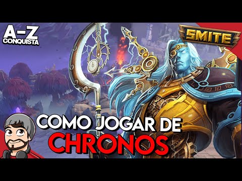 COMO JOGAR DE CHRONOS - A-Z Conquista + Guia - ⚡ Smite BR