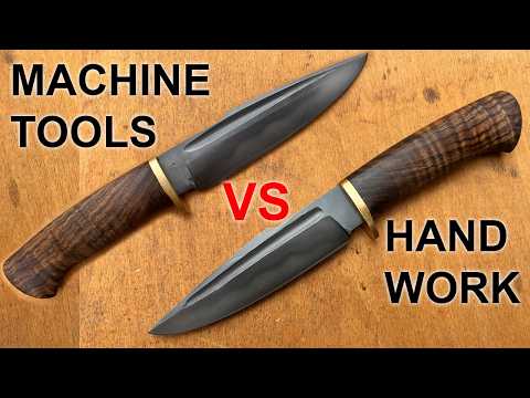 Hand tools vs Machine tools - faster, better, easier?