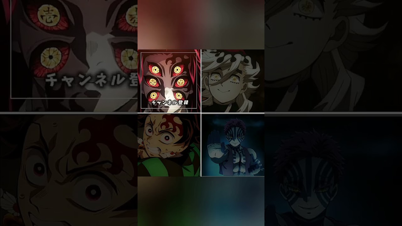 この中で誰が好き？#shorts #鬼滅の刃 #kimetsunoyaiba #テンプレ使用