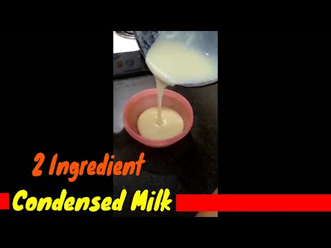 How to make 2 ingredient Condensed milk