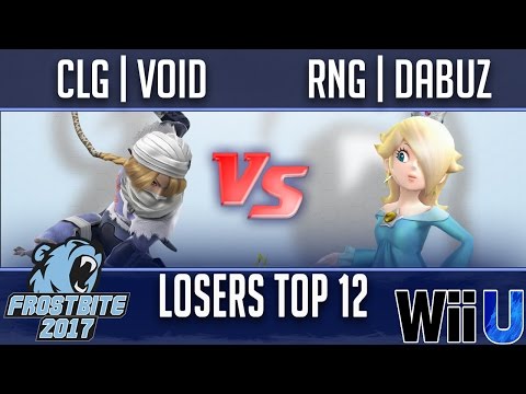 Frostbite 2017 TOP 12 LOSERS - CLG | VoiD (Sheik) vs RNG | Dabuz (Rosalina)