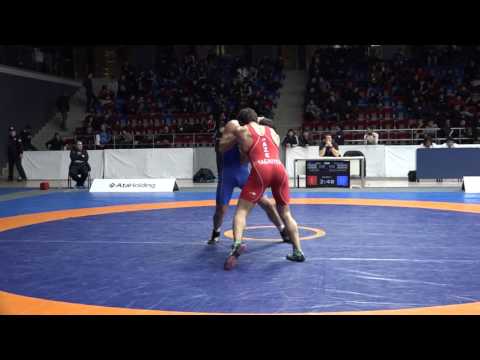 AzÇ-2017: Rövşən Tağıyev  - Sənan Süleymanov / 66 kq, bürünc medal görüşü