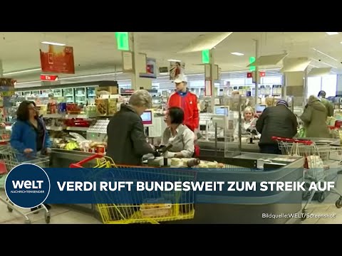 DEUTSCHLAND: Verdi-Streik im Einzelhandel! Jetzt droht Weihnachtsshopping mit leeren Regalen