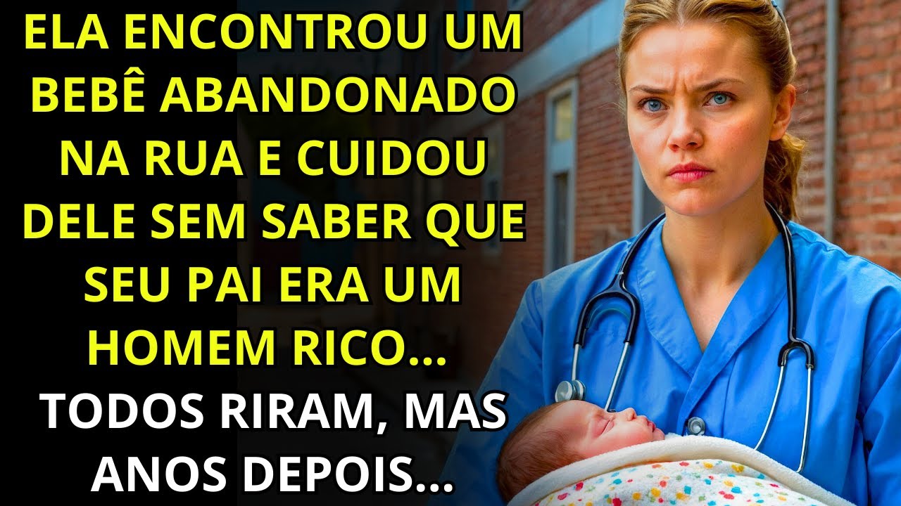 ELA CRIOU UM BEBÊ ABANDONADO SEM SABER QUE SEU PAI ERA UM HOMEM RICO... ANOS DEPOIS...