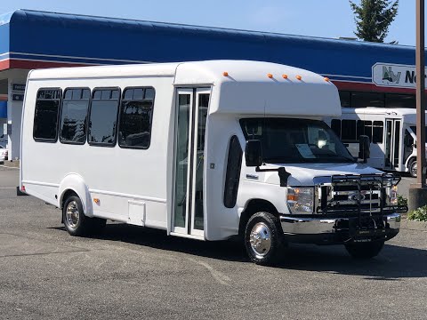 2015 Ford Goshen Impulse 24 Passenger Shuttle Bus - S12145