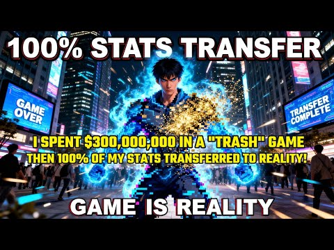 I Spent $300,000,000 in a "Trash" Game... Then 100% of My Stats Transferred to REALITY!
