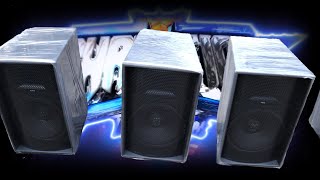 Bafles tiro largo con bocina de 12 pulgadas y driver