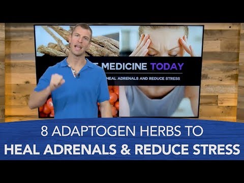 8 Adaptogen Herbs to Heal Adrenals and Reduce Stress