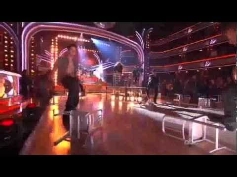 Diego Boneta, Julianne Hough & Mary J Blige "Rock Of Ages" - Dancing With The Stars