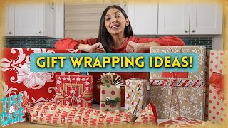 Trying Fancy Gift Wrapping Techniques!