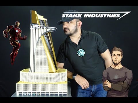I Built Stark Tower With Micro Details – Here’s the Unboxing & Cinematic Reveal #StarkTower #MarvelD
