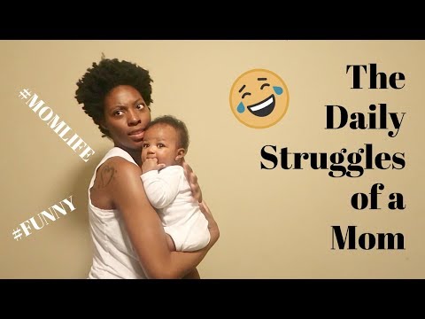 DAILY MOM STRUGGLES | FUNNY VIDEO | RAVIN SIMONE Video