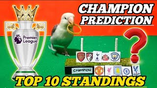 CHAMPION PREDICTION🏆 Manchester united, Arsenal, Manchester city, Chelsea, Liverpool || TOP 10