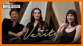 "Is This a Lovely Thing, or Sinister?" Anne Hathaway, Dakota Johnson & Josh Hartnett on 'Verity'
