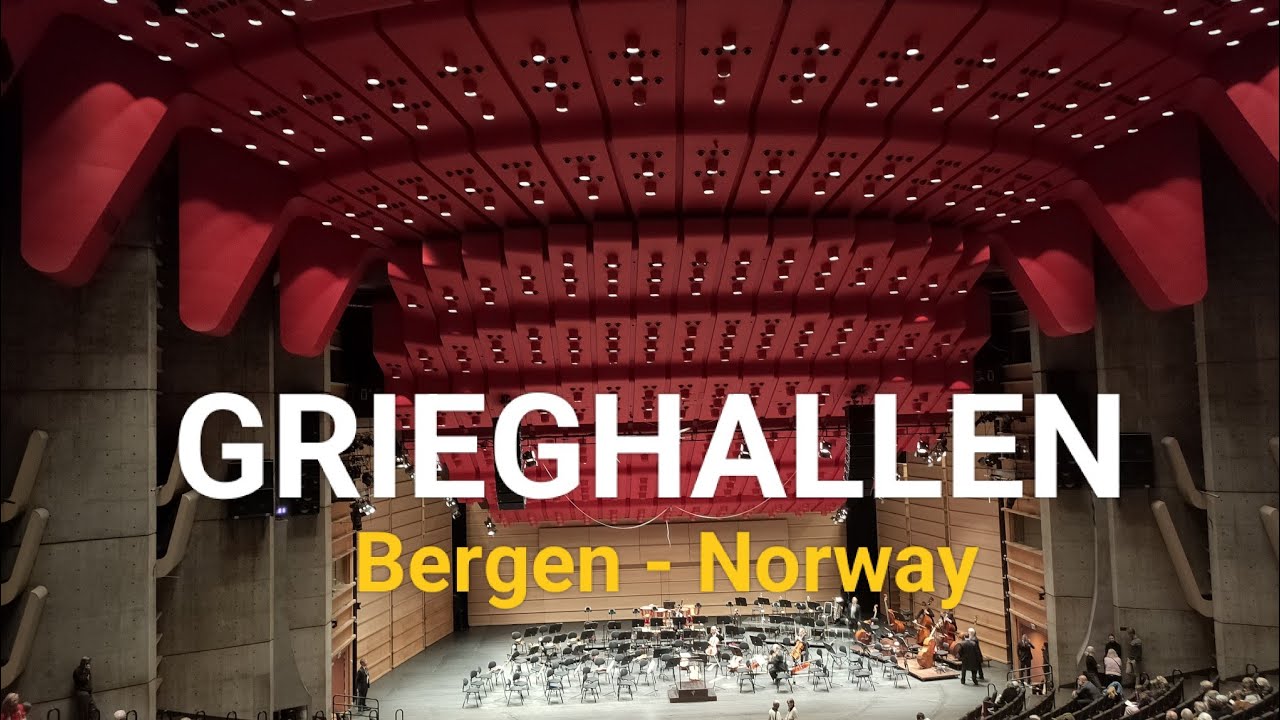 Catch a peek inside Grieghallen Concert Hall.
