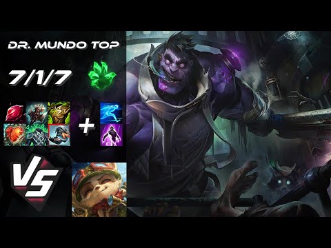 TOP Dr. Mundo vs Teemo - EU Challenger Patch 25.S2.4