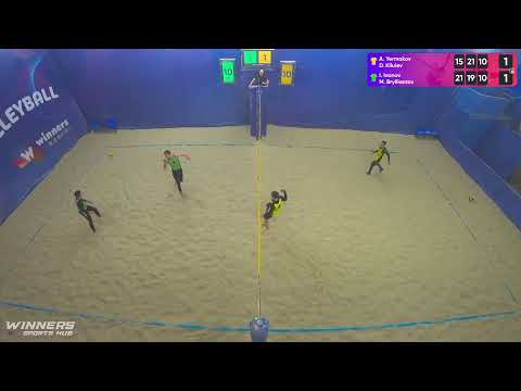 01:40 A. Yermakov / D. Kliuiev - I. Ivanov / M. Brylliantov 06.01.2023 | Winners Beach Volleyball