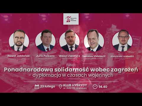 23.02.2023 Warszawskie Forum Geopolityczne klub Hybrydy