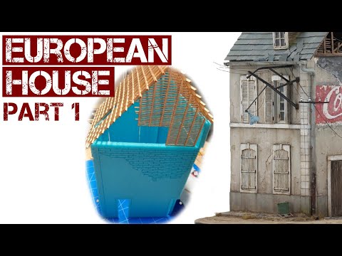 European House kit and modelling tools from Scale Models HQ