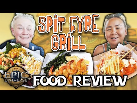 Spit Fyre Grill - How to Train Your Dragon Food Review from Universal Epic Universe