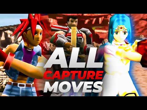 EVIL ZONE (PS1) - ALL CAPTURE MOVES