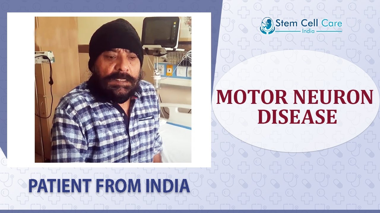Patient with Motor Neuron Disease shares his experience at SCCI