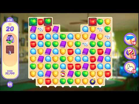 Small Town Murders Level 816 - NO BOOSTERS + FULL STORY 🚨🕵️☕ | SKILLGAMING ✔️