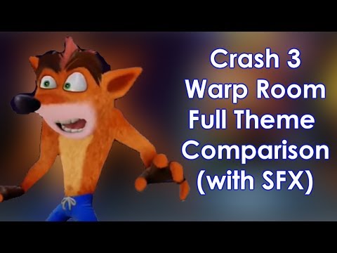Crash Bandicoot N. Sane Trilogy: Crash 3 - Time Twister (Soundtrack Comparison - w/SFX)
