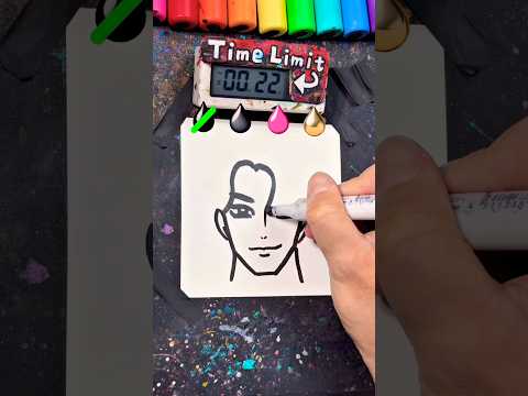 Drawing Jinu in 40Sec(KPop Demon Hunters)