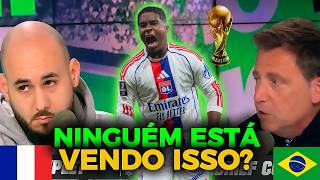 TV FRANCESA: 'TORCEDOR DO SANTOS' ENTRA AO VIVO E MANDA A REAL SOBRE ENDRICK!