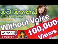 Mata Mathakai Mana Bendu Karaoke
