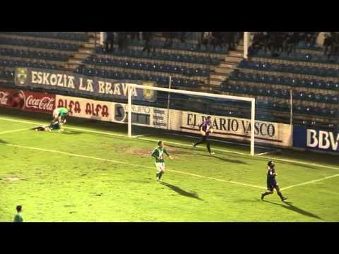 Eibar 2-1 Guijuelo Resumen del partido (4-3-2012)