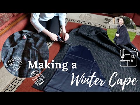Making a Winter Cape