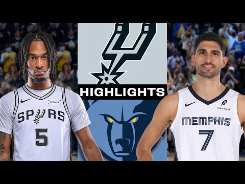 San Antonio Spurs vs Memphis Grizzlies FULL GAME HIGHLIGHTS