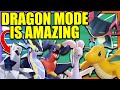 I played EVERY DRAGON POKEMON in the NEW GAME MODE | Pokemon Unite