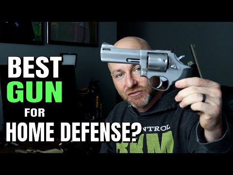 The Best Home Defense Gun is NOT an AR-15 or a Shotgun | The Best Gun for Non-Gun People
