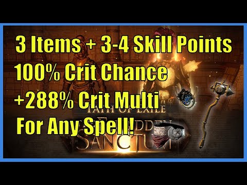 Possibly The Most Broken New Item Combo In Path of Exile - 3.20 Forbidden Sanctum League