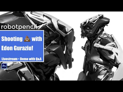 Robotpencil Stream 46 - Shooting the 💩 with Edon Guraziu!