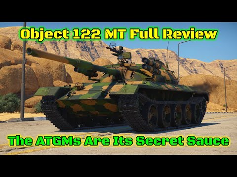 Object 122 MT Full Squadron Vehicle Review - So Many Ways To Beat You [War Thunder]