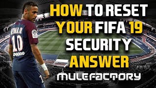 HOW TO RESET YOUR FUT SECURITY ANSWER