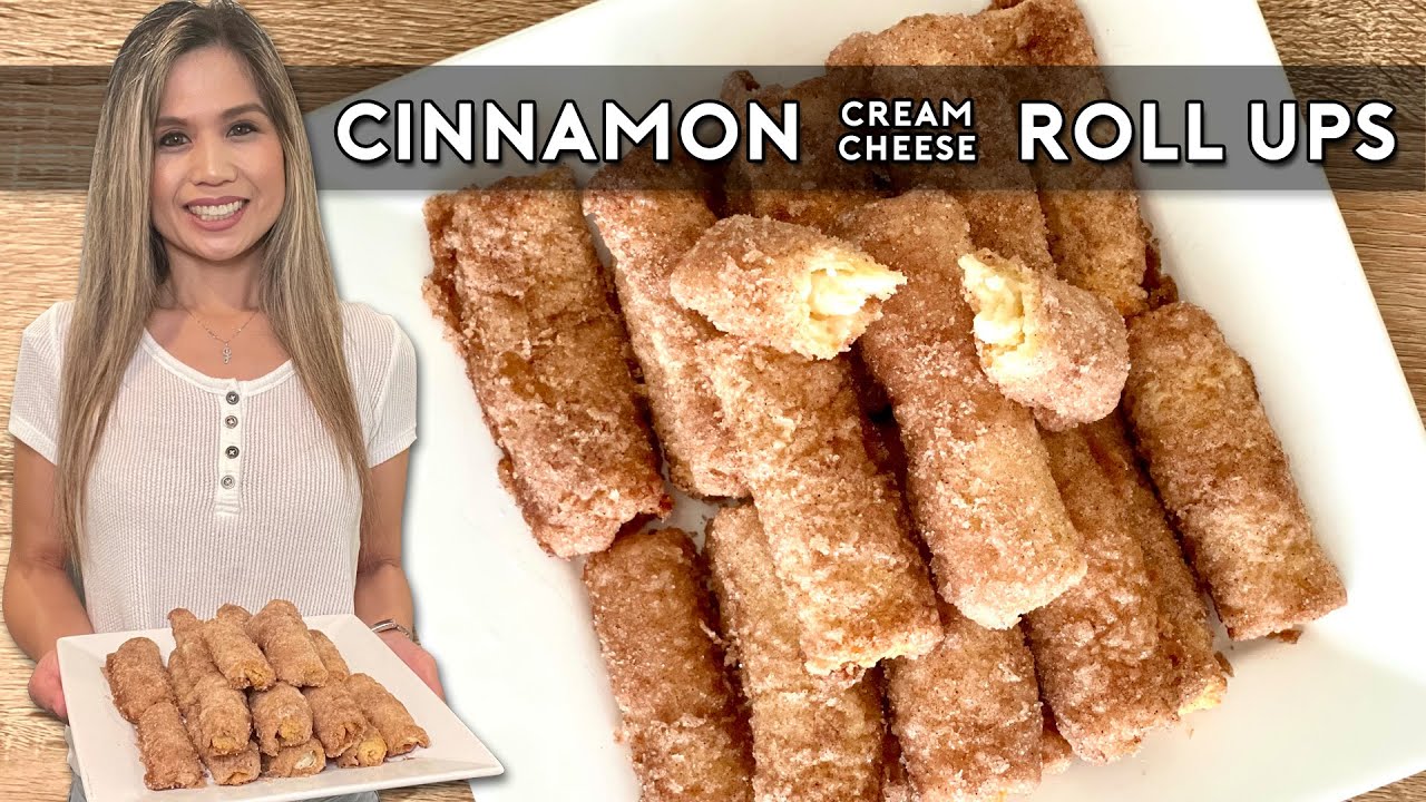 CINNAMON CREAM CHEESE ROLLS | Most simple and BEST dessert ever!