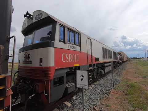 SCT009 & CSR010 intermodal at Bogan Gate NSW.   Fri 23rd Oct 2020
