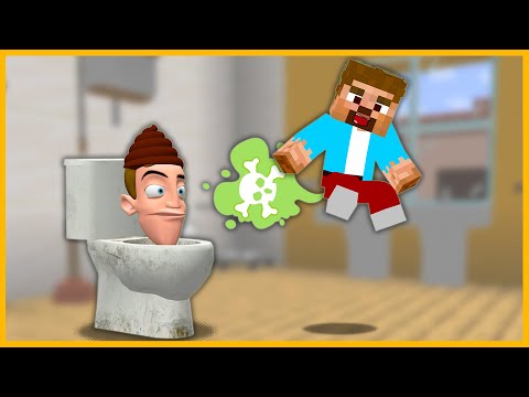 ARDA SKİBİDİ TUVALETE TUVALETİNİ YAPTI! 😂 - Minecraft ZENGİN FAKİR HAYATI