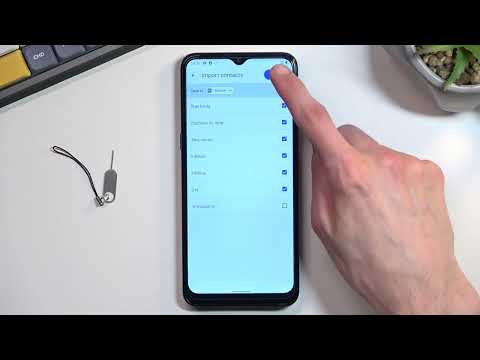 How to Import Contacts on Nokia G11 – Copy Contacts from SIM Card to Device