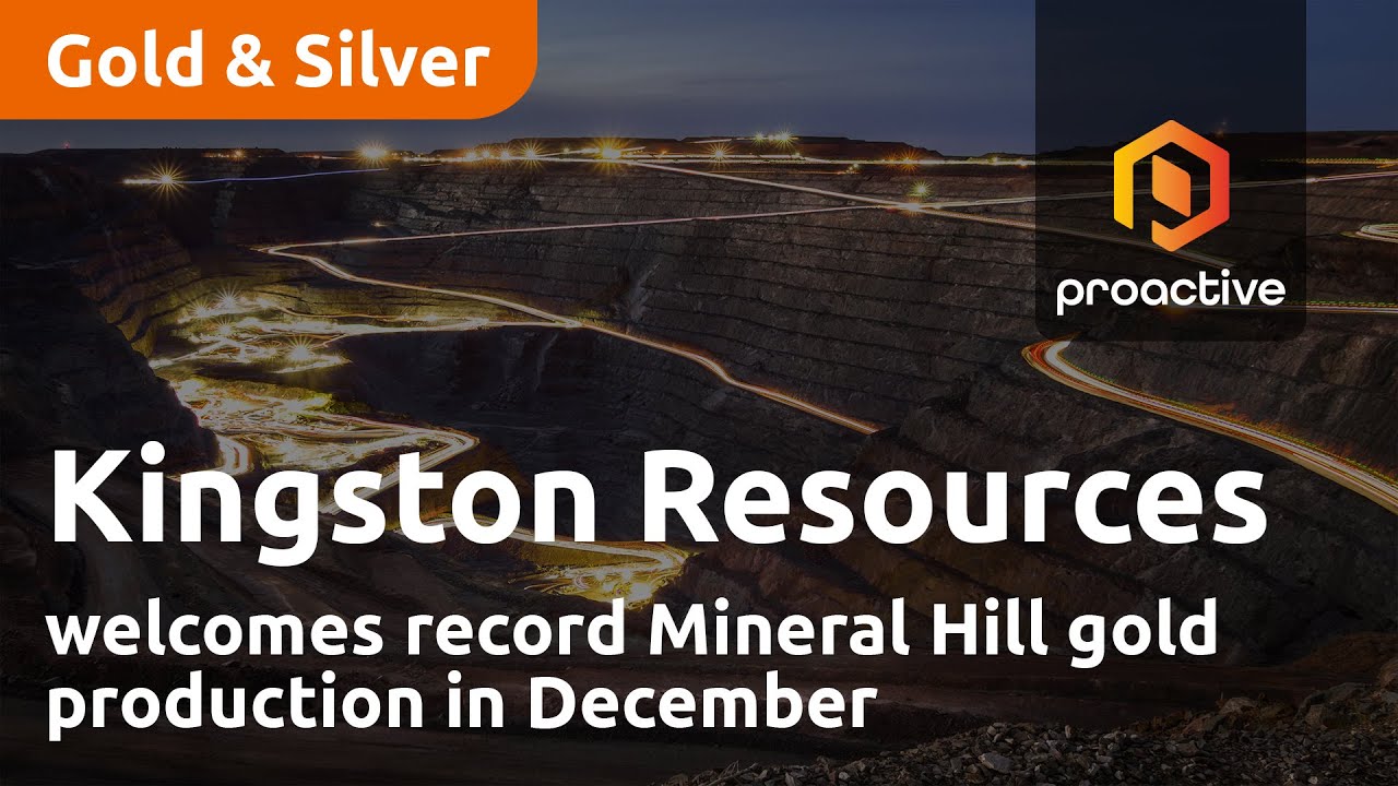 Kingston Resources welcomes record Mineral Hill gold production in December