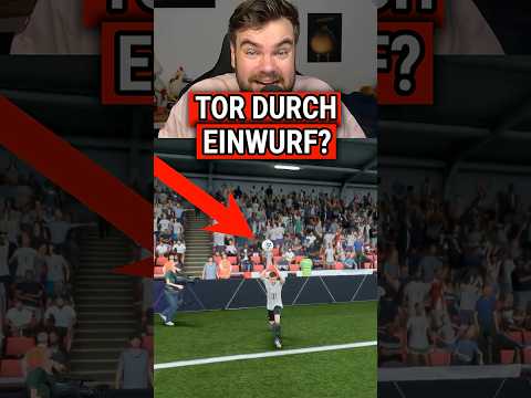 Was passiert, wenn man AUS einem EINWURF ein TOR macht? 😳